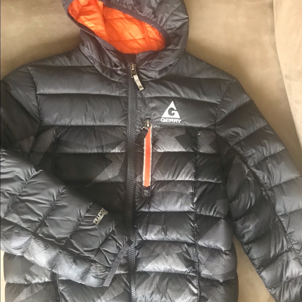 Boys packable jacket